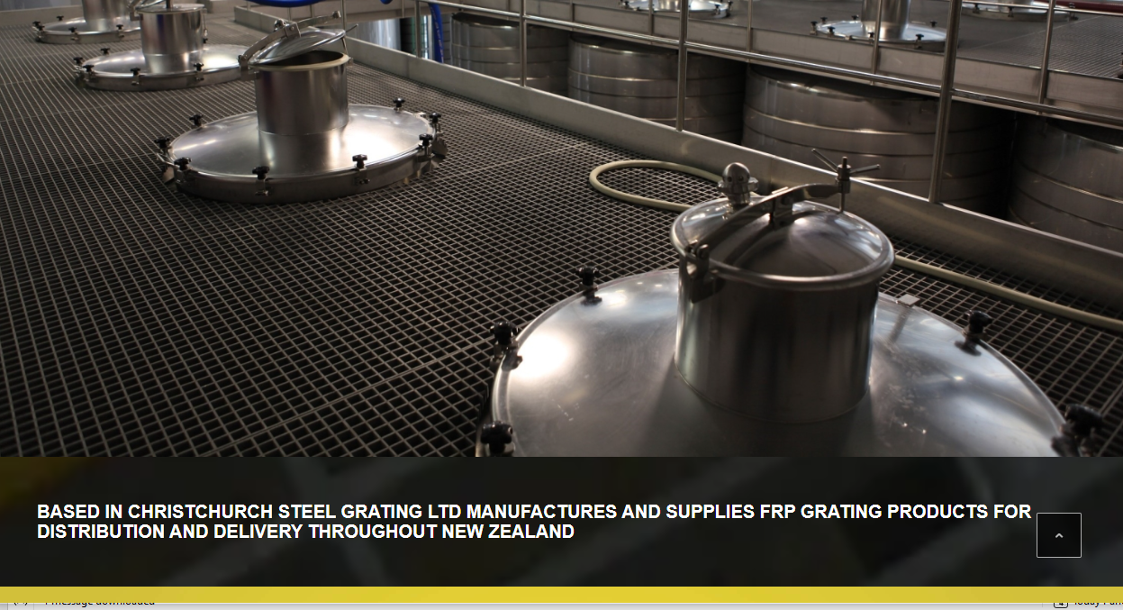 FRP Grating New Zealand. Contact Steel Grating Ltd.